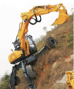 Nouvelle pelle araignée à roues ET112, excavatrice mobile avec godet - Product Image 4