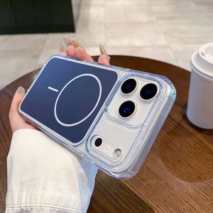 Гибридный чехол <span class=keywords><strong>Solar</strong></span> Crystal для <span class=keywords><strong>iPhone</strong></span> 17 Pro Max, прозрачный жесткий чехол из ТПУ для <span class=keywords><strong>iPhone</strong></span> 17, чехол из поликарбоната и ТПУ для <span class=keywords><strong>iPhone</strong></span> 17 - Product Image 6