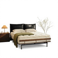 Tête de lit respirante en bois massif style pêche, modèle Smart Bed Max Master pour chambre à coucher