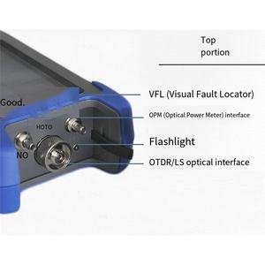 เครื่องทดสอบไฟเบอร์ออปติก OTDR อุปกรณ์ทดสอบไฟเบอร์ออปติกสาย OTDR อั<span class=keywords><strong>จ</strong></span>ฉริยะแบบมีสาย8ฟังก์ชัน - Product Image 5