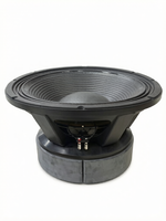 Haut-parleur de subwoofer haute puissance 21 pouces, 4 couches, aimant en ferrite 400, 200 fils, 5000W, 8 ohms, télécommande, durable, portable pour la scène