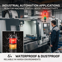 Luci Indicatrici Industriali Multistrato Bestseller, a Singolo, Doppio e Triplo Strato, con Cicalini ad Alto Volume