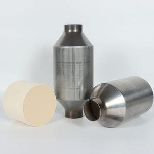 ユーロ5ユニバーサル触媒コンバーターセラミック触媒ユーロ3ユーロ4金属カートンカスタマイズRZ409Lステンレス鋼1年 - Product Image 2