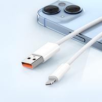 Cable LDNIO LS891 Original de Alta Calidad para Celular, Cable USB de 1M para Transferencia de Datos y Carga Rápida para iPhone