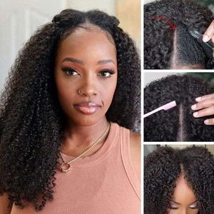 High Quality Double Weft Hair Bundles Extensions Vendor Human Hair Long <strong>V</strong> U <strong>Part</strong> <strong>Wigs</strong> for Black Women - Product Image 2