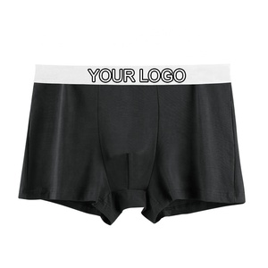 Ropa Interior Masculina Personalizada de Fábrica, Varios Colores, Logotipo Personalizado, Calzoncillos <span class=keywords><strong>Boxer</strong></span> Clásicos y Cómodos de Algodón para <span class=keywords><strong>Hombre</strong></span> - Product Image 4