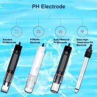 Coda CDT-11A Electrodo de Agua para Alta Temperatura con Tratamiento RS485 4-20mA, Sonda Medidora de pH en Línea Portátil OEM con Precisión de 0.05PH