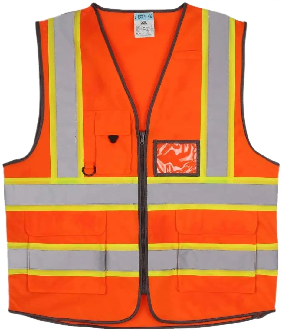 Factory Price Reflective Vest High Visibility Colorful Reflective Safety Vest