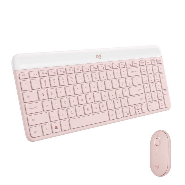 Original Logitech MK470 Slim Wireless Keyboard and Mouse Combo Ultra-slim Compact Quiet Wireless Keyboard and Mouse Combo