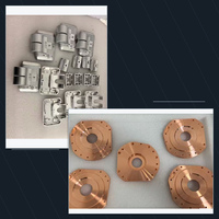 Support de fixation usiné CNC en alliage d'aluminium de précision OEM 6061, pièces personnalisées pour accessoires de drones et robots, anodisé