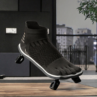Chaussettes Coolmax à cinq orteils Chaussettes à cinq doigts Chaussettes de course athlétiques No Show Crew