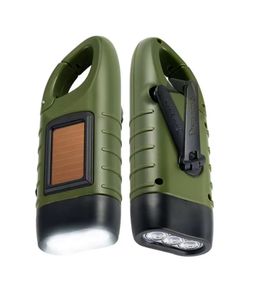 Mini torche LED étanche d'urgence manivelle <span class=keywords><strong>Dynamo</strong></span> <span class=keywords><strong>lampe</strong></span> de poche solaire pour Camping en plein air randonnée IP65 <span class=keywords><strong>lampe</strong></span> Rechargeable - Product Image 2