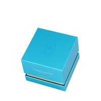 Boîtes rigides personnalisées pour cosmétiques, soins de la peau, crèmes pour le visage et parfums, en carton argenté 3 mm + carton gris, impression quadricolore mate