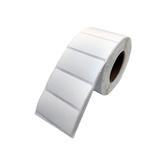 Étiquettes thermiques directes blanches vierges 2x1 4x2 pouces, autocollantes, rouleaux d'étiquettes thermiques 2x1 pour codes-barres, emballage - Product Image 2
