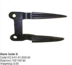 La máquina cosechadora de arroz de la <span class=keywords><strong>marca</strong></span> WORLD viene con todas las piezas a un precio bajo Guía de cuchillas B - Product Image 1