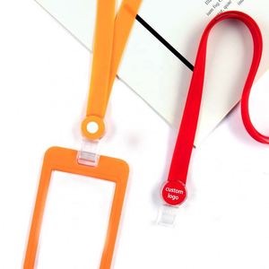 Quick Delivery Custom Design Creative Cartoon Printed Silicone <b>Lanyard</b> for Employee Badge and Factory Label - Product Image 4