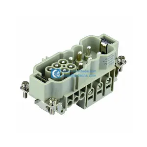Professional Brand Connectors Supplier T2106062101-000 Male Insert T2106062101000 6+6+Ground Position Screw HWK Series