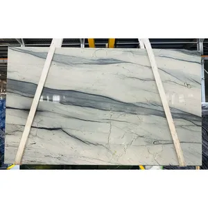 Natural Slate High Quality Blue Marble Polished Gray Blue Marble Slab For Hotel Decoration