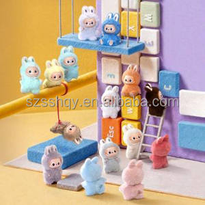 Pop Mart Official Store les monstres labubu PIN pour <span class=keywords><strong>LOVE</strong></span> SERIES Vinyl Plush Pendant Blind Box (A-M) Porte-clés Mystery Boxes - Product Image 2