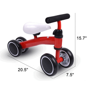 Annie Kids Vélo d'équilibre, Trottinette à pousser, Trotteur pour bébé, Tricycle, Vélo d'<span class=keywords><strong>apprentissage</strong></span> à 4 roues, Vélo pour tout-petits - Product Image 2