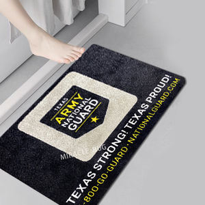 Alfombra con logotipo estético, alfombrillas de baño, alfombrilla decorativa para suelo de entrada, alfombrilla de ducha antideslizante, alfombra de baño personalizada - Product Image 3