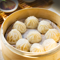 Boulettes de soupe à la vapeur de viande de crabe préfabriquées congelées Viande de crabe chinoise et œufs Xiaolongbao