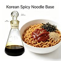 Base de saveur de nouilles épicées coréennes, extrait d'herbes, oléorésine de capsicum liquide, haute piquanteur en bouteille pour sauce Fire Noodle