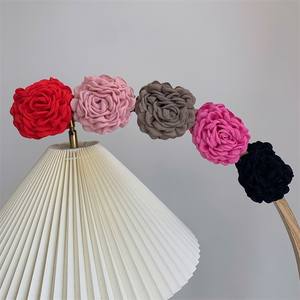 Arrière de la carte de cheveux de tête Instagram blogueur pince à requin accessoires pour cheveux version haute femme <span class=keywords><strong>Caro</strong></span> la même pince à saisir rose séchée - Product Image 2