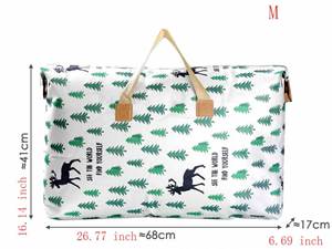 Sacs de déménagement non tissés imperméables sur mesure avec fermeture éclair et poignées pour vêtements, literie et voyage – Vente en gros - Product Image 3