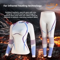 Vêtements de compression pour le ski, séchage rapide, pour homme et femme, exclusivement pour l'extérieur, automne/hiver, cyclisme, ajustés, évacuant l'humidité