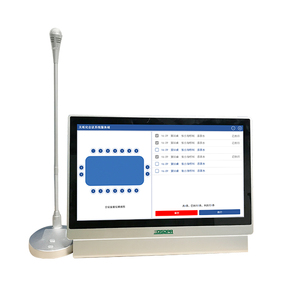 Monitor de mesa con pantalla lcd abatible hacia arriba, sistema de conferencia sin papel, elevador para sala de reuniones y oficina, 15,6 pulgadas, todo en uno, alta calidad - Product Image 2