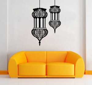 Bellezza Islamico Eid Mubarak Musulmano Benedica Autoadesivo Della Parete Della Decorazione Per La Camera Dei Bambini Soggiorno Decorazione Del Vinile Della Decorazione Della Decalcomania di Arte <span class=keywords><strong>Adesivi</strong></span> - Product Image 3