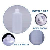 Prix bon marché 150ml 250ml 500ml 1000ml Bouteille à presser en plastique Bouteille à jet liquide Arrosoir succulent Bouteille de lavage