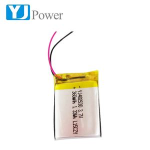 Lipo Batterij 360Mah <span class=keywords><strong>3</strong></span>.7V Lithium Polymeer Batterijen Voor Koop YJ482530 Met Bis Certificaten - Product Image 2
