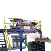 Máquina de alimentación automática de placa de cobre de cátodo Máquina de colada continua ascendente de varilla de cobre