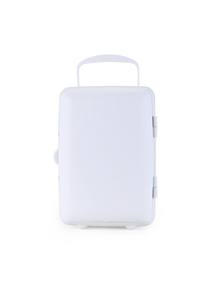 Petit Réfrigérateur Mini Réfrigérateur Portable Rétro 6 Canettes Mini Réfrigérateur 4L Beauté avec AC et DC 12V Mini Réfrigérateur <span class=keywords><strong>Pas</strong></span> <span class=keywords><strong>Cher</strong></span> - Product Image 6