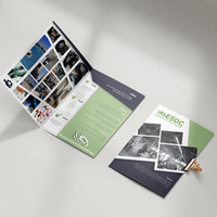 Brochure/Booklet/Magazine/Catalogue personnalisé imprimé et relié, papier offset, avec plastification et impression couleur
