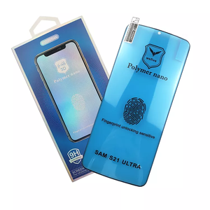Protector de pantalla suave PMMA para Samsung S23 S23 + S23 ultra polímero Nano TPU, película protectora de hidrogel s22 s22 + - Product Image 1