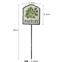 Hantechn – Marqueurs, piquets et étiquettes en aluminium étanche pour plantes d'intérieur et d'extérieur, fleurs, herbes de jardin – Idéal comme cadeau