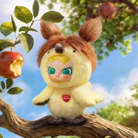 Vente en gros de pendentifs en peluche douce en forme de mini-oiseau, boîte surprise, porte-clés de sac tendance style dessin animé, breloque fantaisie science-fiction