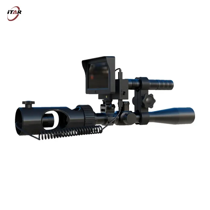 Custom Night Vision Scope For Hunting Rf 4.3 Inch Screen 720P HD Video Recording Camera With Ir Function Hunting Night Vision