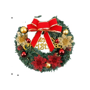 Ghirlanda decorativa di natale ghirlanda decorazione per finestra appendiabiti per porta Tengtiao disposizione del sito ghirlanda di natale - Product Image 1