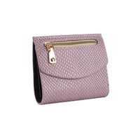 Dompet Fashion Wanita Model Baru 2025 Penjepit Uang Ukuran Kecil Motif Kulit Buaya Versi Korea Banyak Slot Kartu Dompet Nol