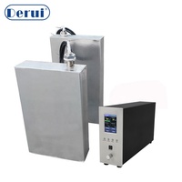 Plaque vibrante à ultrasons submersible Derui 900W/40KHz avec générateur ultrasonique, communication RS485, dispositif de nettoyage personnalisé