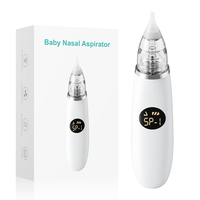 Aspirateur nasal électrique OEM ODM, type BC024, rechargeable par USB-C, nettoyeur de nez pour bébé avec échantillon gratuit et 3 embouts en silicone
