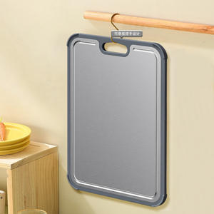 Tabla de Cortar de Titanio Reforzada, Rectangular, Antideslizante, con Doble Cara, para Uso Doméstico en la Cocina - Product Image 1