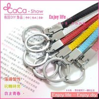 Conectores de aleación de 8mm/10mm para llaveros, dijes para cinturones de llavero de 8mm/10mm, accesorios DIY para la fabricación de joyas de mujer, nombre de ídolo