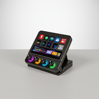 Console de mixage audio pour jeux : 15 touches personnalisables et boutons LCD pour streamers et éditeurs vidéo