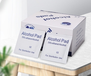 Toallitas de <span class=keywords><strong>Alcohol</strong></span> para Limpieza de Uñas, 70% de <span class=keywords><strong>Alcohol</strong></span>, Envueltas Individualmente, Toallitas Estériles Desechables de 2 Capas (<span class=keywords><strong>100</strong></span> Unidades) - Product Image 5