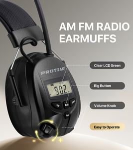 Предохранительные наушники для шумоподавления, наушники для защиты слуха BT, NRR 30 дБ, шумозащитные наушники для работы по дереву - Product Image 4